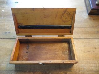 Old X - acto dovetail box,  for wood tools,  carpentry 5