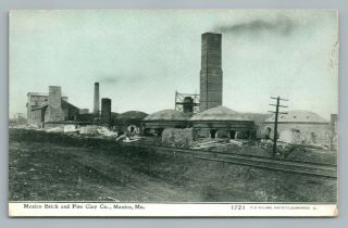 Brick & Fire Clay Co Mexico Missouri—audrain County Mo Rare Antique Industrial