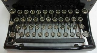 Antique Royal Typewriter with Glass Panels PARTS/REPAIR 2