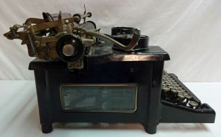 Antique Royal Typewriter with Glass Panels PARTS/REPAIR 4