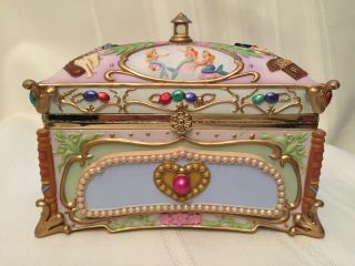 Tinkerbell Jewelry Music Box - Neverland Peter Pan Disney Rare