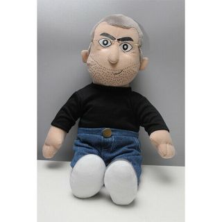 [limited Edition] Steve Jobs Doll Iceo Plush Toy [no Box]