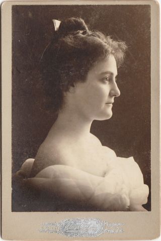Ethel Jackson American Stage Actress Comic Prima Donna C.  - 1895
