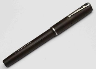 1930s vintage Esterbrook Hard Rubber fountain pen w/ SUNBURST NIB 2