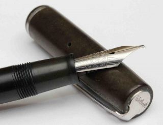 1930s vintage Esterbrook Hard Rubber fountain pen w/ SUNBURST NIB 5