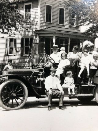 1900’s Rare 5” X 7” B & W PHOTO 1909/10 Lozier Vintage Car Egg Harbor City NJ 3