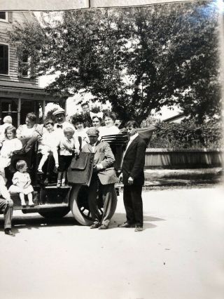 1900’s Rare 5” X 7” B & W PHOTO 1909/10 Lozier Vintage Car Egg Harbor City NJ 6