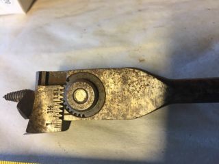 Vintage Irwin No 22 Auger Drill Bit - Expandable And Adjustable
