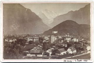 Vint.  1885 Cc France,  Bains De Saint - Gervais By Adolphe Braun,  Albumen