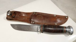 Remington Rh 35 Boy Scouts Fixed Blade Knife