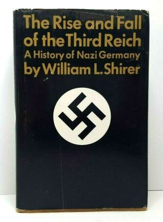 The Rise And Fall Of The Third Reich William Shirer Vintage 1960 Hardcover Book