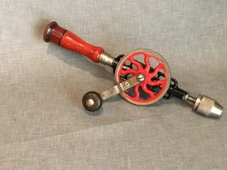 Vintage Millers Falls No.  2 - A Eggbeater Style Hand Crank Drill - Made In Usa