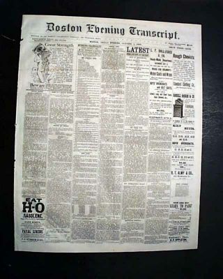 JACK THE RIPPER Whitechapel Female Prostitutes Women Murders 1888 Old Newspaper 2