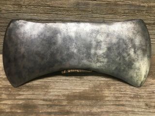 Vintage Plumb Double Bit Axe Head 4 Pound,  10 1/4” W/ 4 3/4” Blades