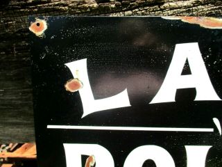 CALIFORNIA HIGHWAY PATROL Los Angeles & CHP Police LAPD FBI Black Metal Sign 2