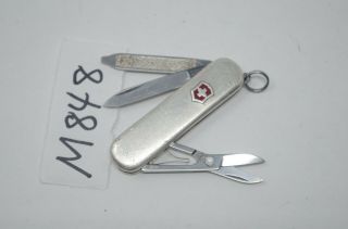 Victorinox Sterling Silver Swiss Army Classic Pocket Knife 925 Tiffany & Co Gold