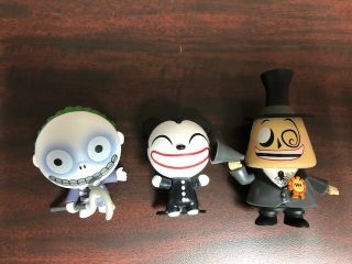 Funko NIGHTMARE BEFORE CHRISTMAS Mystery Minis WALGREENS EXCLUSIVE COMPLETE SET 3