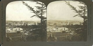 Rare 1905 Portland Lewis & Clark Exposition Stereoview - Exposition & The Trail