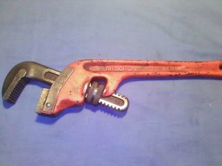 Ridgid (e14) 14 - Inch Heavy - Duty End Pipe Wrench With 2 " Pipe Capacity