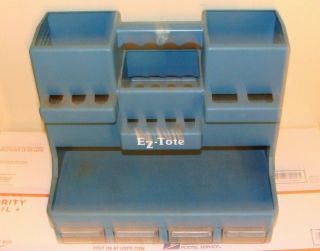 Vintage E - Z Tote Plastic Tool Box Caddy Container Organizer Ez - Tote