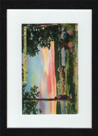 Vintage Lovers Leap Overlooking The Lake Of The Ozarks Missouri 41
