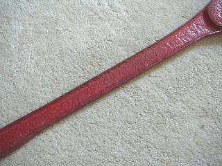 REIN LEITZKE SOLID HANDLE UNMKD ANTIQUE CAST IRON BARBED WIRE FENCE STRETCHER 3