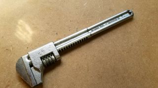 Vintage Diamond Tool And Horseshoe Co.  11 " Adjustable Monkey Wrench
