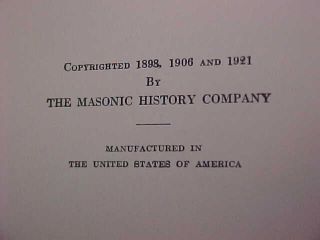 MACKEY ' S REVISED HISTORY Of FREEMASONRY Mackey 1921 SET VOLUMES 1 - 6 3