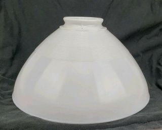 Vintage Torchiere Milk Glass Lamp Shade Diffuser Corning 10 "