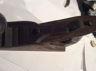VINTAGE ANTIQUE STANLEY NO 3 WOOD PLANE PATD 1910 As Found 5