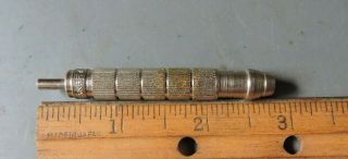 Stanley Self Centering Wood Screw Hole Center Punch No.  1110 Spring Loaded Usa