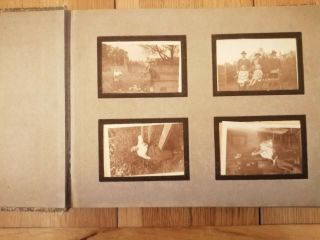 Old Edwardian Family Photo Album ; Soldiers,  Lochwinnoch,  Raf Aeroplane
