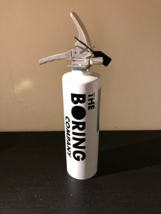 The Boring Company Fire Extinguisher By Elon Musk / Tesla