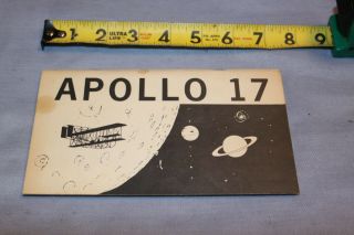 Extremely Rare Vintage Nasa Mcdonnell Douglas As 512 Apollo 17 Information