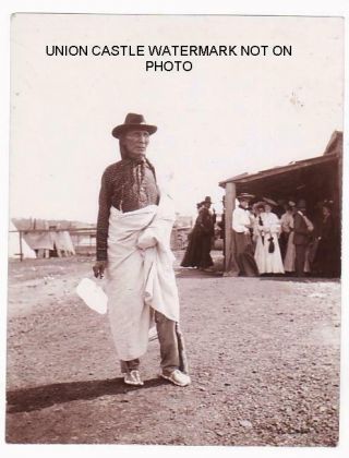 Unique Photo Native Indian Worlds Fair St Louis Usa White Star Ss Cedric 1904