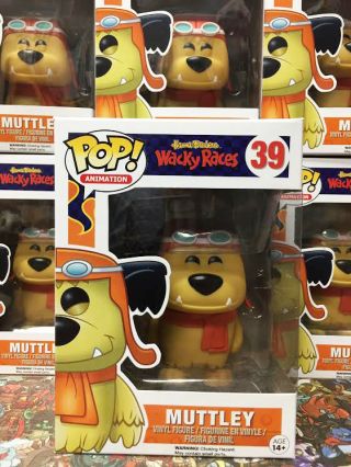 Funko Pop Hanna Barbera Wacky Races Muttley 39 Vaulted