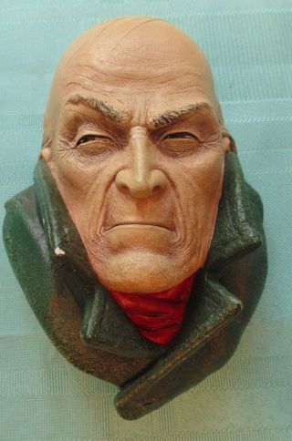 1987 Bossons Chalkware Head " Moriarty "