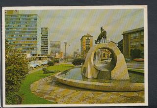 South Africa Postcard - Johannesburg - The C.  N.  A.  Fountain At Braamfontein Rr6142