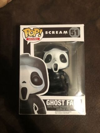 Ghost Face 51 Funko Pop Scream Movie Horror Nib