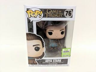 Arya Stark Game Of Thrones Got Funko Pop Box Lunch Eccc Spring Exclusive 76