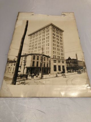 1910s Photo Of The Parser Company Store In Hazleton Pa.  Luzerne County.  Antique