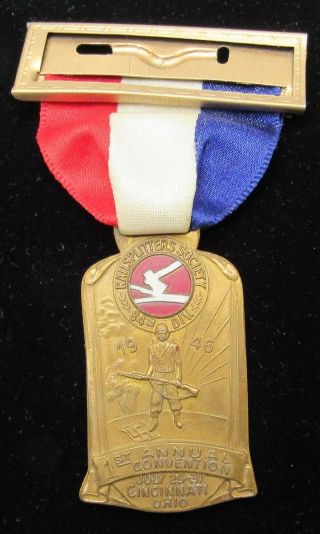 1948 84th Division Railsplitters Society 1st Annual Convention Medal - C1