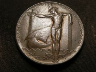 1915 Panama - Pacific Exposition San Francisco Bronze Award Medal