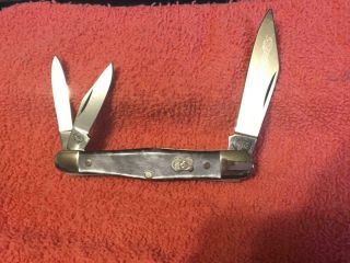 Buck Creek Hand Made Whittler 3 Blade Pocket Knife Solingen Germany 3 1/2 " 2001