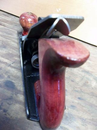 VINTAGE Hand Plane - MADE in USA - DUTY on blade - No.  3 size plane 5