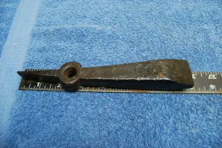 Antique Primitive Hand Forged Blacksmith Dengel Anvil Iron Stock Tool 3
