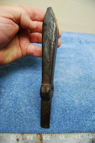 Antique Primitive Hand Forged Blacksmith Dengel Anvil Iron Stock Tool 5