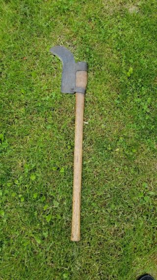 Antique/vintage Brush Axe - Bill Hook - Land Clearing Tool - Sharp