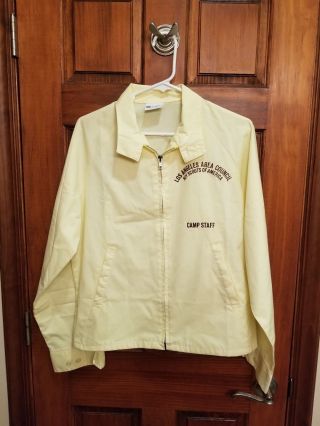 Vintage 60s Los Angeles Boy Scouts Staff Jacket Medium