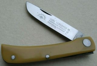 Carl Schlieper ‘85 Eye Brand 99jry Hammer Forged Solingen Sodbuster Knife
